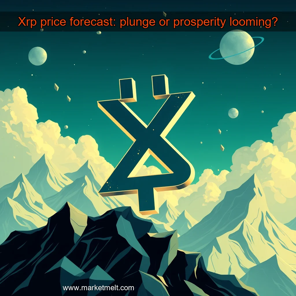 Read more about the article Xrp price forecast: plunge or prosperity looming?