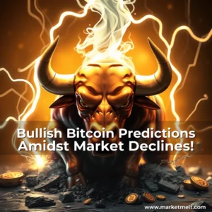 Read more about the article Bullish Bitcoin Predictions Amidst Market Declines!