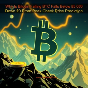 Read more about the article Why Is Bitcoin Falling  BTC Falls Below 85  000  Down 20  From Peak  Check Price Prediction