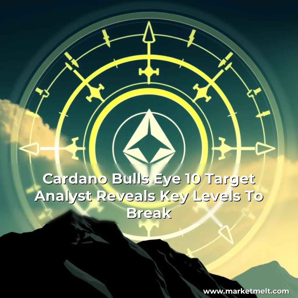 Read more about the article Cardano Bulls Eye 10 Target  Analyst Reveals Key Levels To Break