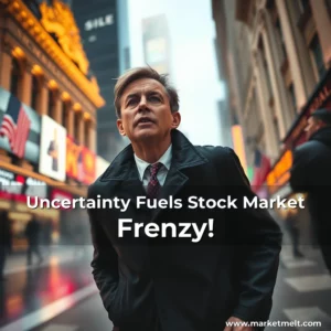 Read more about the article Uncertainty Fuels Stock Market Frenzy!