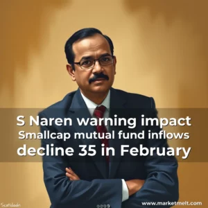 Read more about the article S Naren warning impact  Smallcap mutual fund inflows decline 35  in February