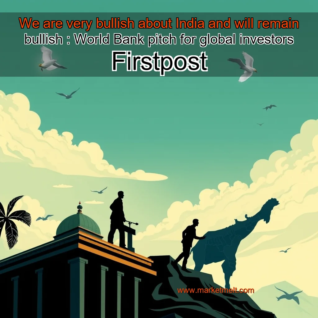 Read more about the article We are very bullish about India and will remain bullish : World Bank pitch for global investors  Firstpost