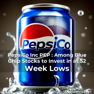 Read more about the article PepsiCo  Inc   PEP : Among Blue Chip Stocks to Invest in at 52  Week Lows