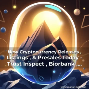 Read more about the article New Cryptocurrency Releases , Listings , & Presales Today – Trust Inspect , Biorbank , Webkey Dao, & More!