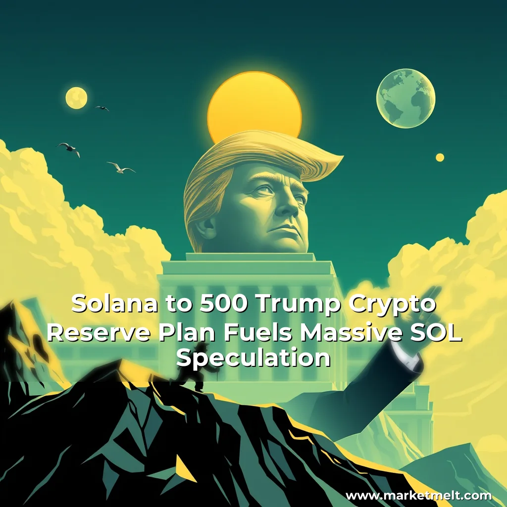 You are currently viewing Solana to 500  Trump Crypto Reserve Plan Fuels Massive SOL Speculation