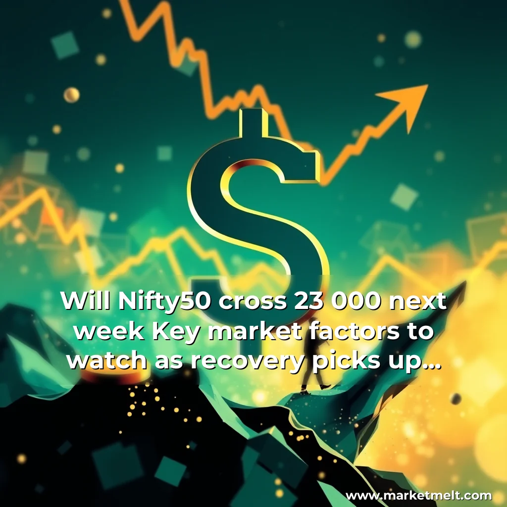 Read more about the article Will Nifty50 cross 23  000 next week  Key market factors to watch as recovery picks up steam