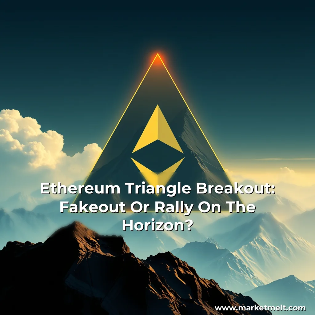 Read more about the article Ethereum Triangle Breakout: Fakeout Or Rally On The Horizon?
