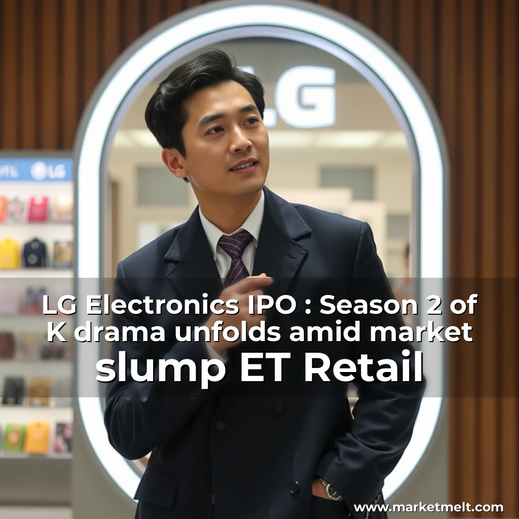 Read more about the article LG Electronics IPO : Season 2 of K  drama unfolds amid market slump  ET Retail