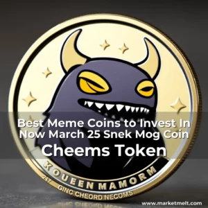 Read more about the article Best Meme Coins to Invest In Now  March 25  Snek  Mog Coin  Cheems Token