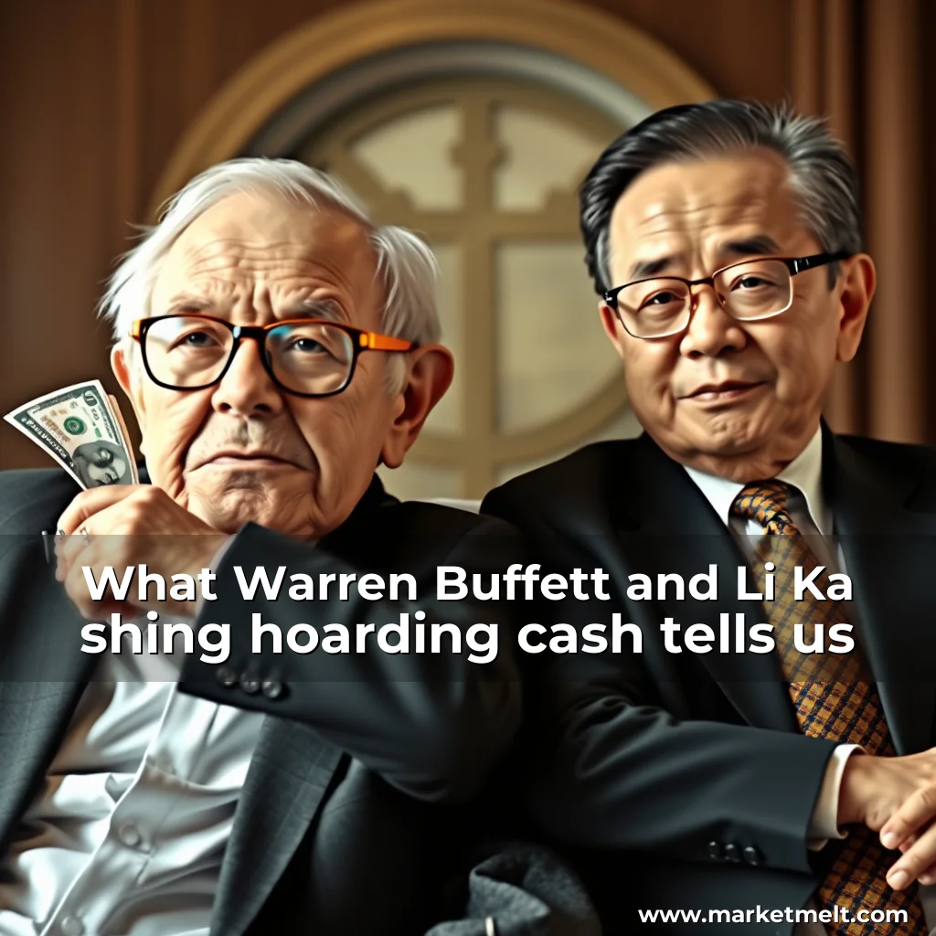 You are currently viewing What Warren Buffett and Li Ka  shing hoarding cash tells us