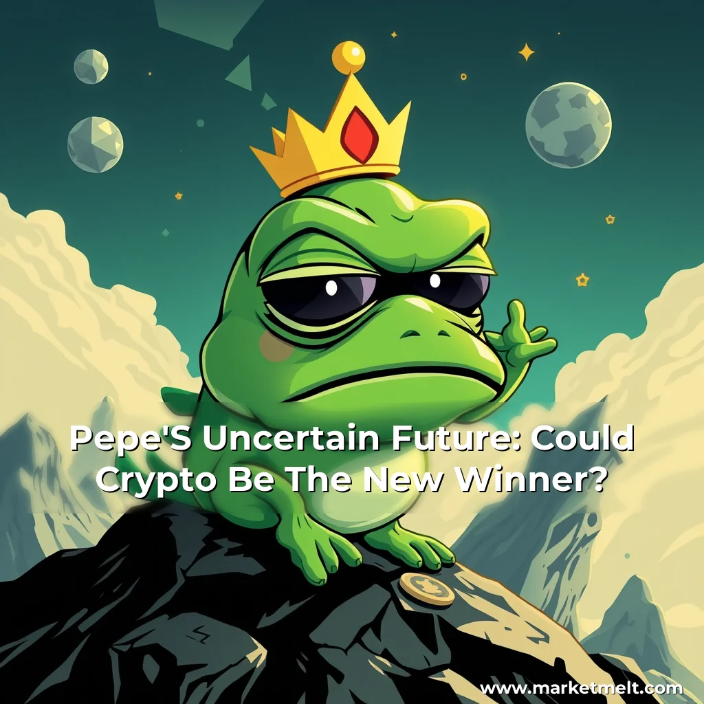 Read more about the article Pepe’S Uncertain Future: Could Crypto Be The New Winner?