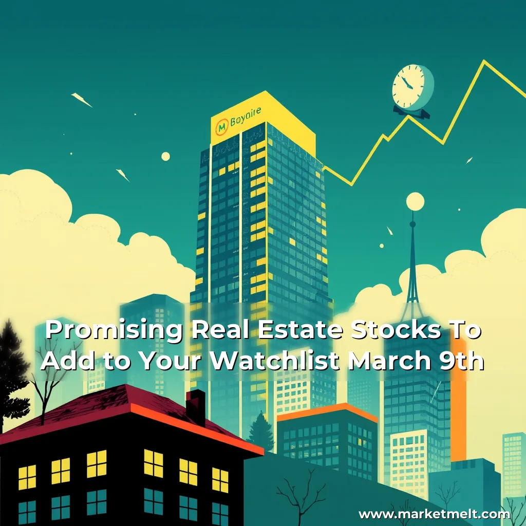 Read more about the article Promising Real Estate Stocks To Add to Your Watchlist  March 9th