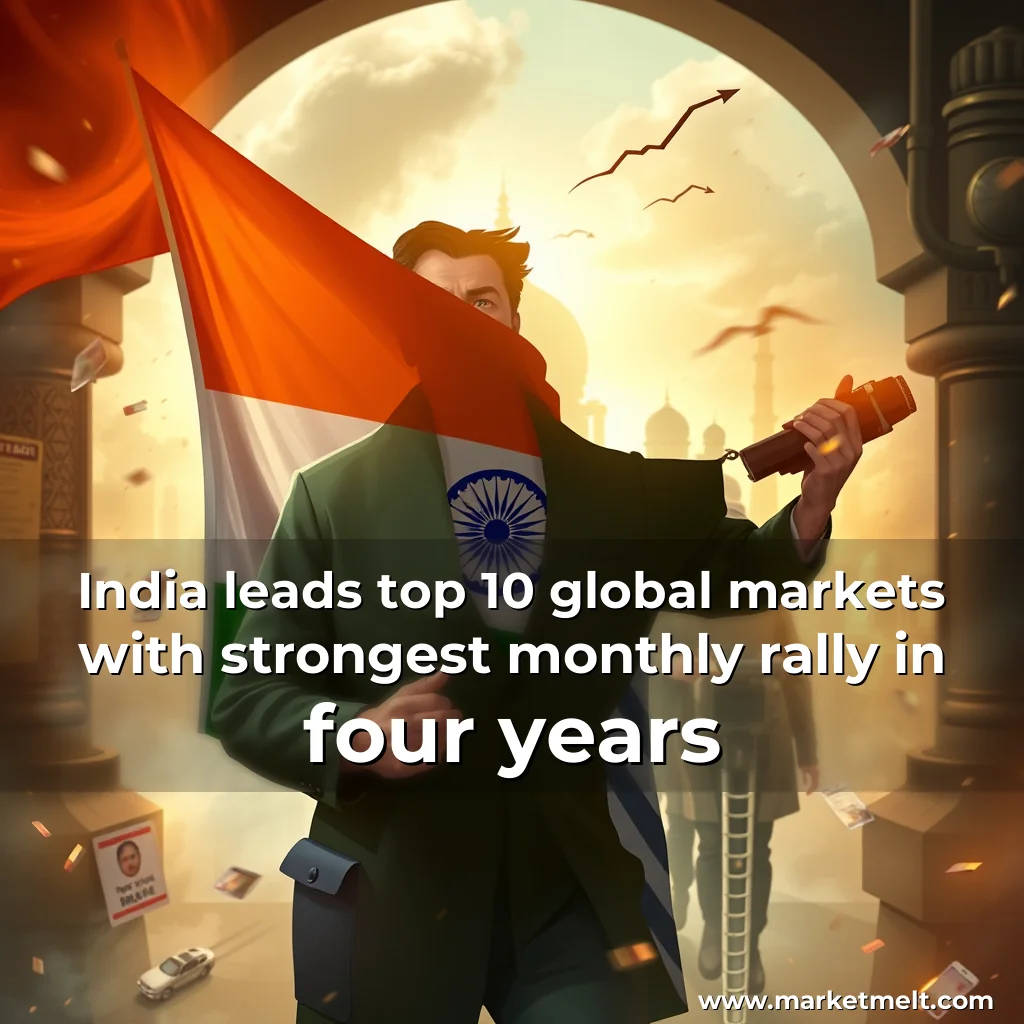 You are currently viewing India leads top 10 global markets with strongest monthly rally in four years