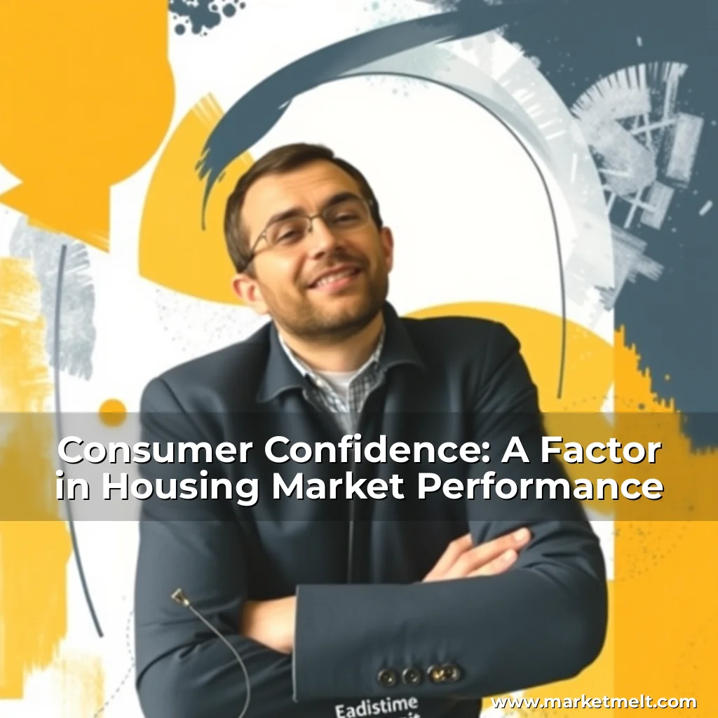 Artistic representation for Consumer Confidence: A Factor in Housing Market Performance