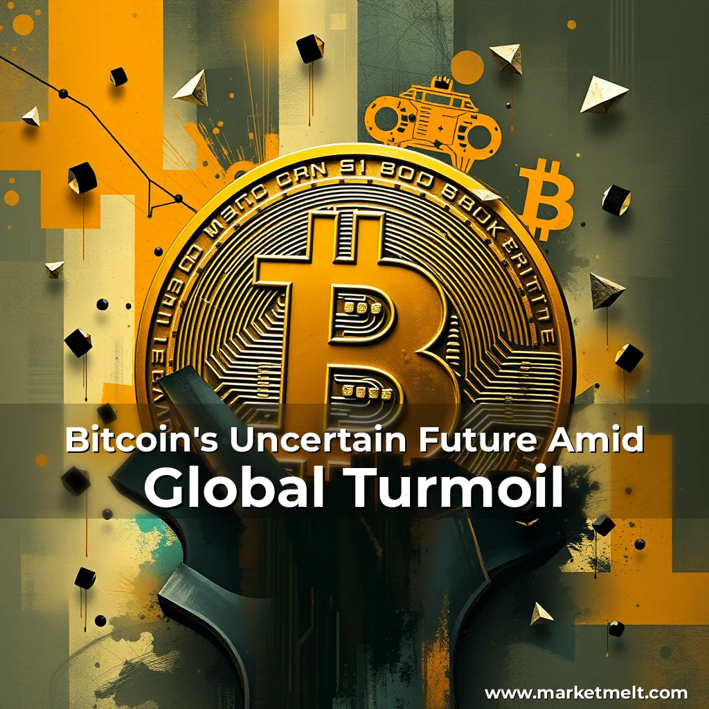 Read more about the article Bitcoin’s Uncertain Future Amid Global Turmoil