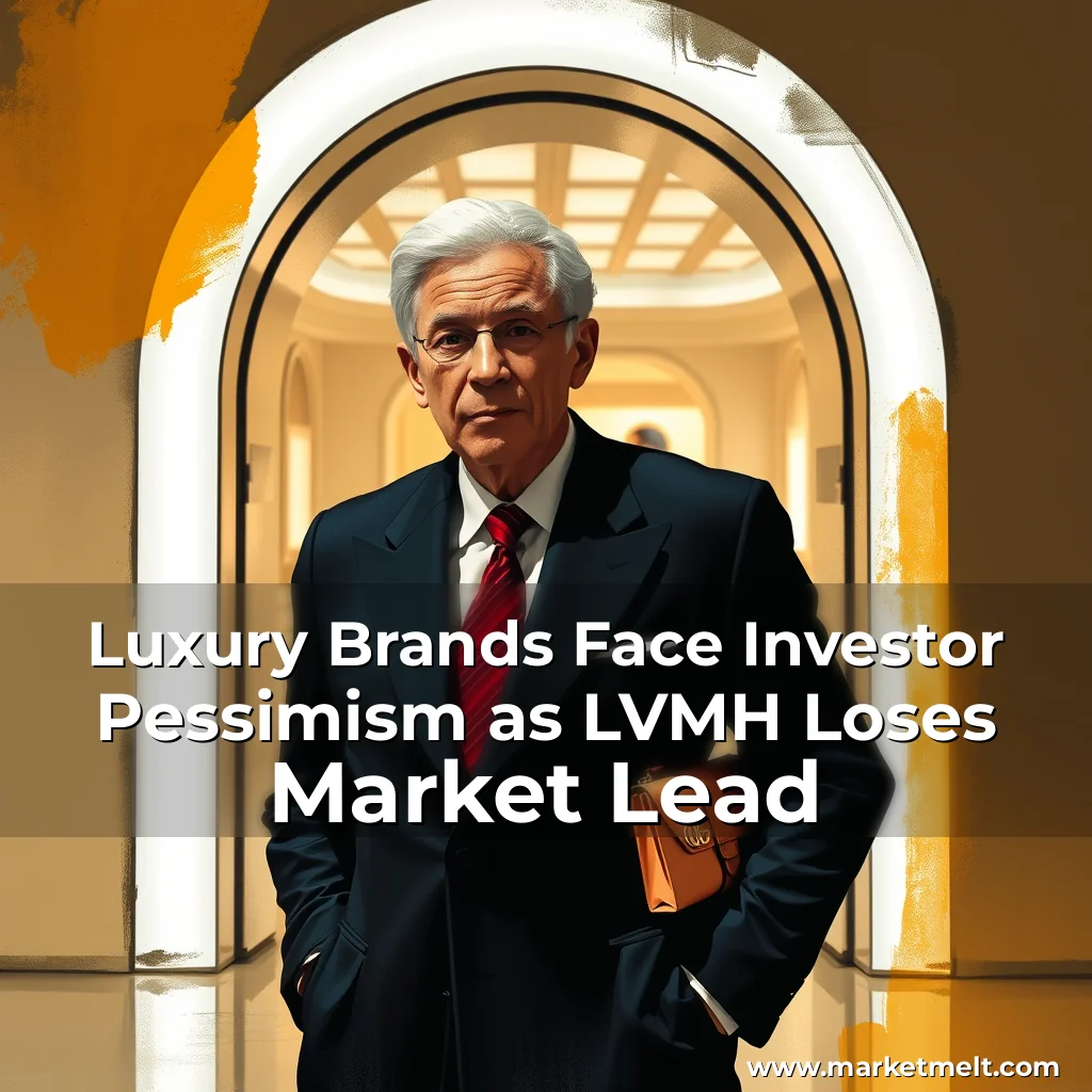 You are currently viewing Luxury Brands Face Investor Pessimism as LVMH Loses Market Lead