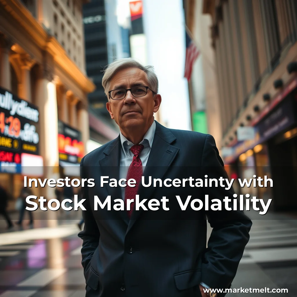 Read more about the article Investors Face Uncertainty with Stock Market Volatility
