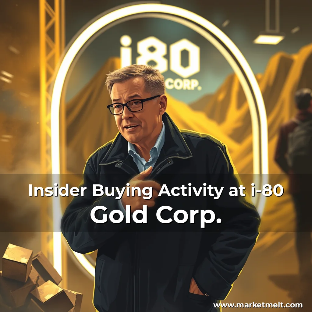 Read more about the article Insider Buying Activity at i-80 Gold Corp.