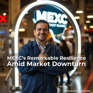 Read more about the article MEXC’s Remarkable Resilience Amid Market Downturn