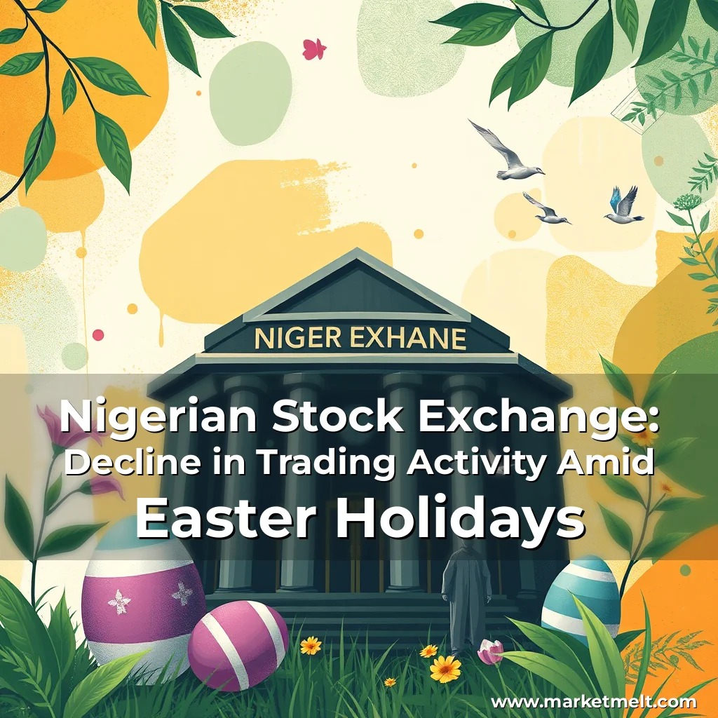 Read more about the article Nigerian Stock Exchange: Decline in Trading Activity Amid Easter Holidays