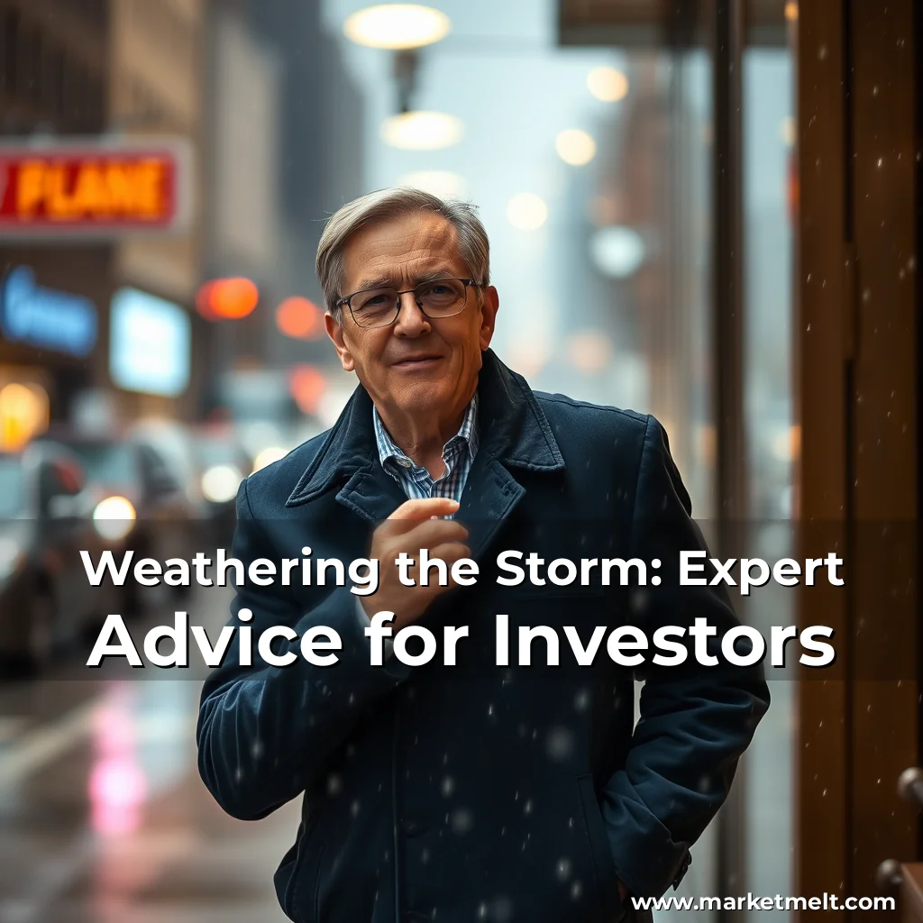 Artistic representation for Weathering the Storm: Expert Advice for Investors