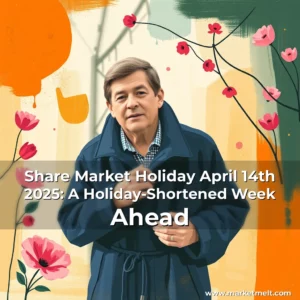 Read more about the article Share Market Holiday April 14th 2025: A Holiday-Shortened Week Ahead