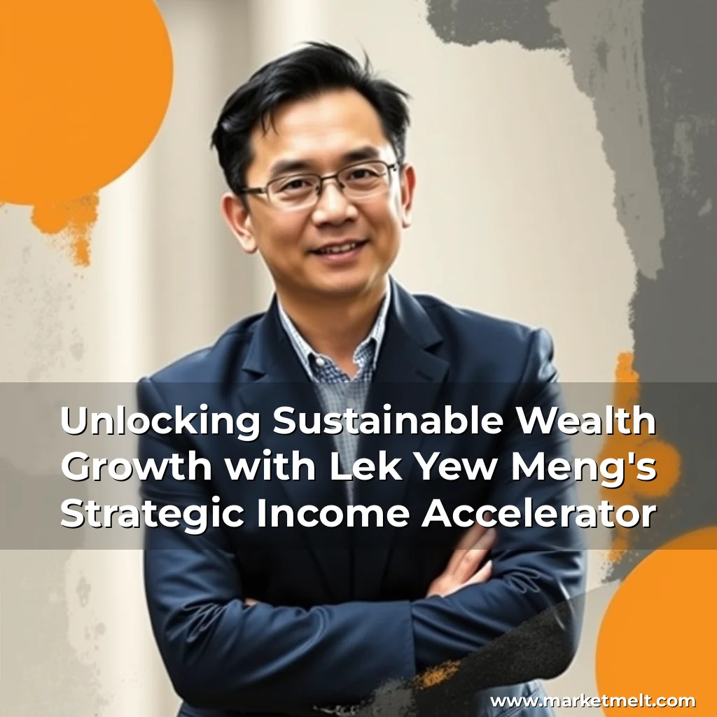 You are currently viewing Unlocking Sustainable Wealth Growth with Lek Yew Meng’s Strategic Income Accelerator