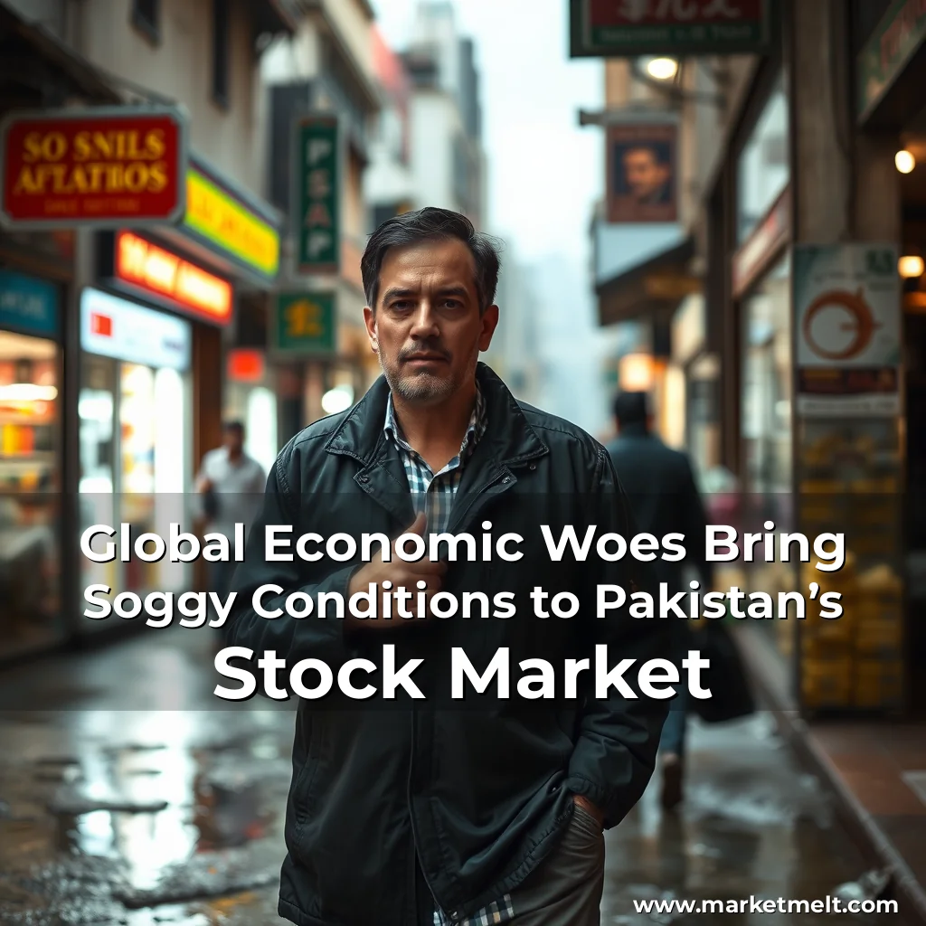 You are currently viewing Global Economic Woes Bring Soggy Conditions to Pakistan’s Stock Market