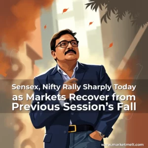 Read more about the article Sensex, Nifty Rally Sharply Today as Markets Recover from Previous Session’s Fall