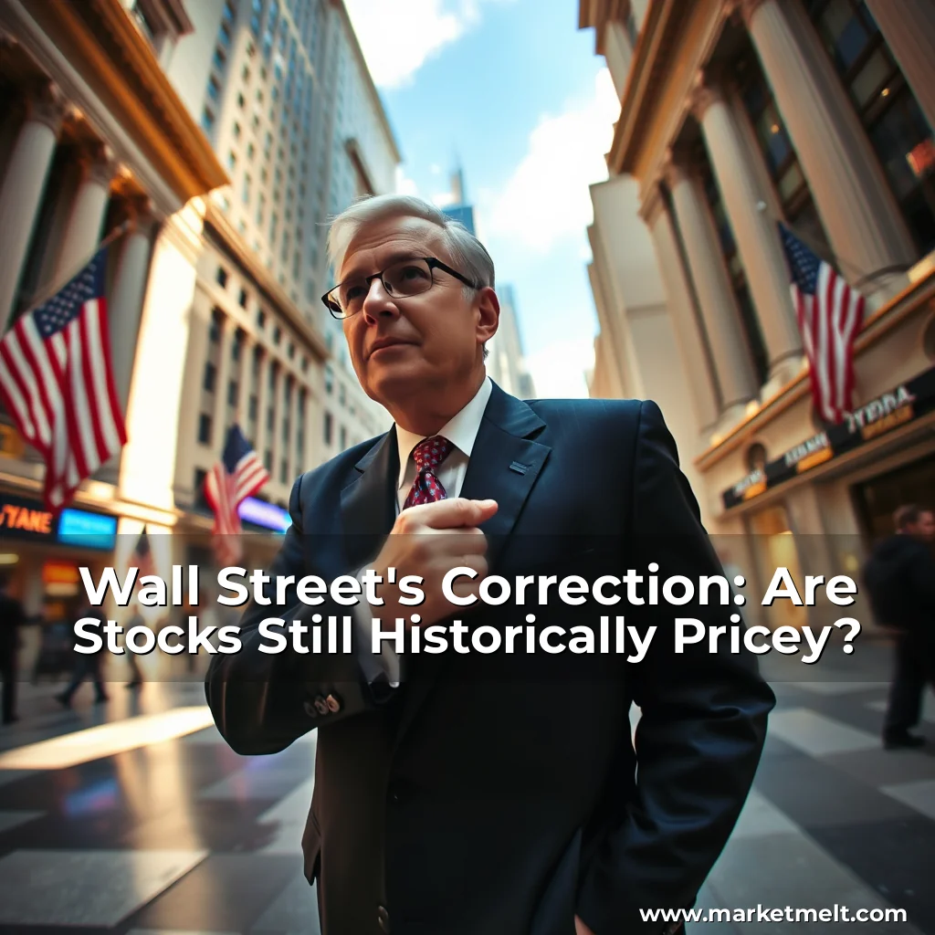 You are currently viewing Wall Street’s Correction: Are Stocks Still Historically Pricey?