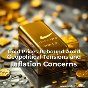 Read more about the article Gold Prices Rebound Amid Geopolitical Tensions and Inflation Concerns