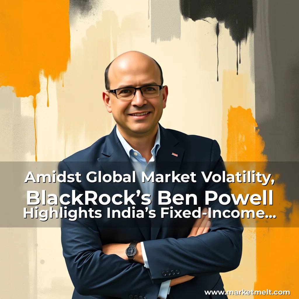 You are currently viewing Amidst Global Market Volatility, BlackRock’s Ben Powell Highlights India’s Fixed-Income Market