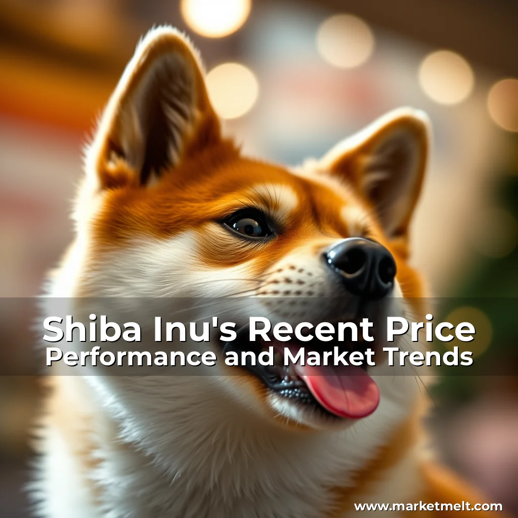 You are currently viewing Shiba Inu’s Recent Price Performance and Market Trends