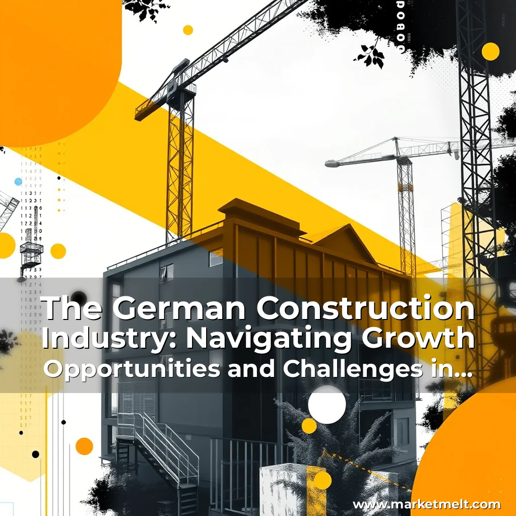 Read more about the article The German Construction Industry: Navigating Growth Opportunities and Challenges in 2025