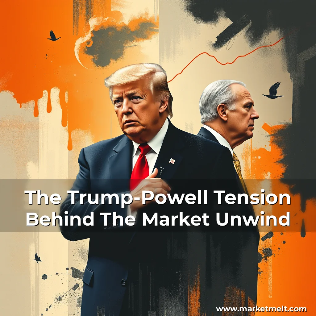 Read more about the article The Trump-Powell Tension Behind The Market Unwind