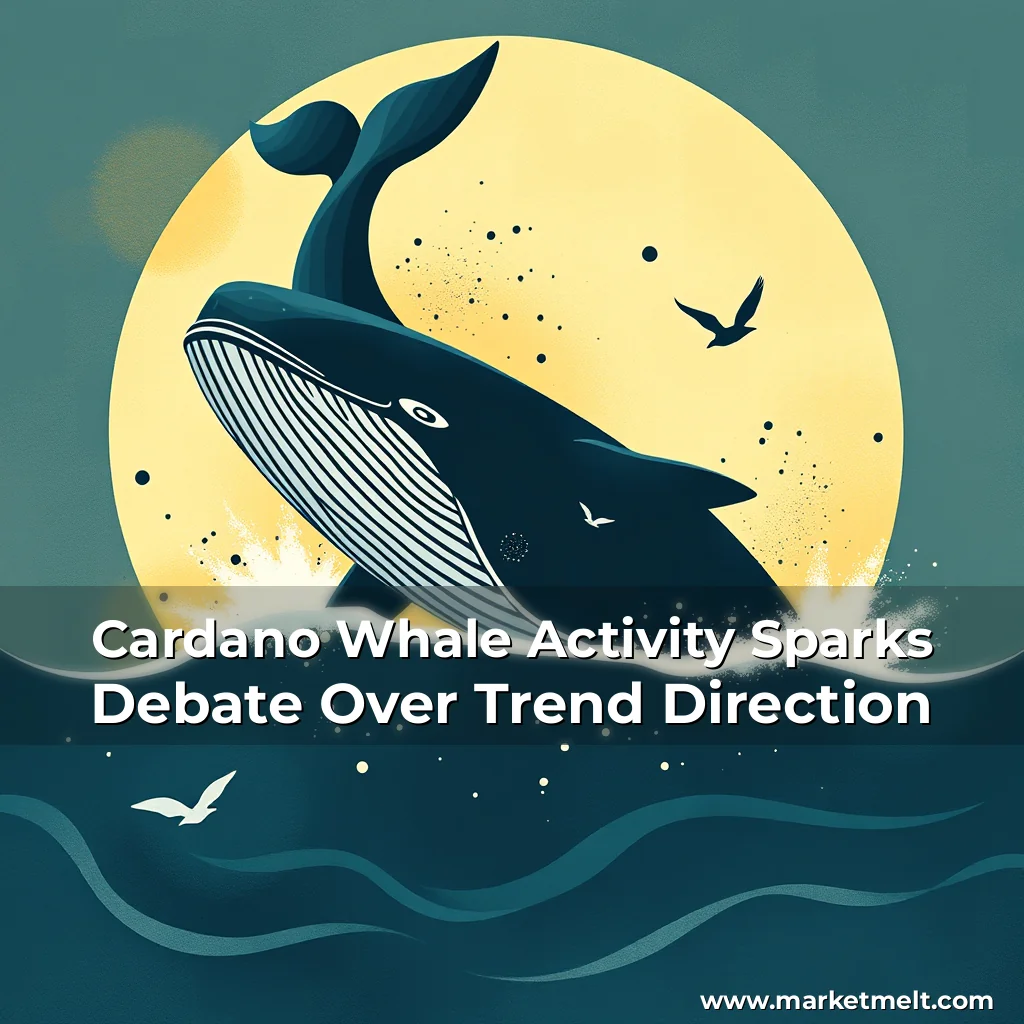 You are currently viewing Cardano Whale Activity Sparks Debate Over Trend Direction