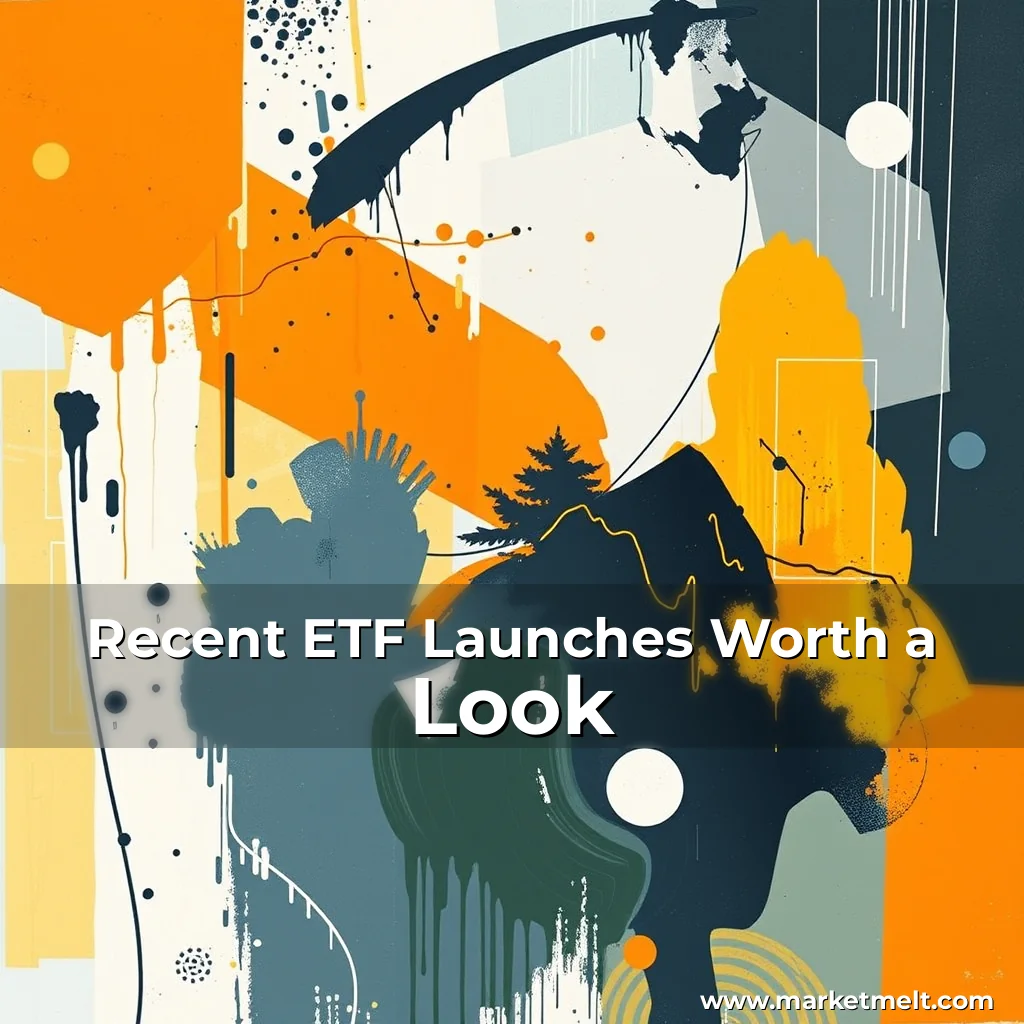 Artistic representation for Recent ETF Launches Worth a Look