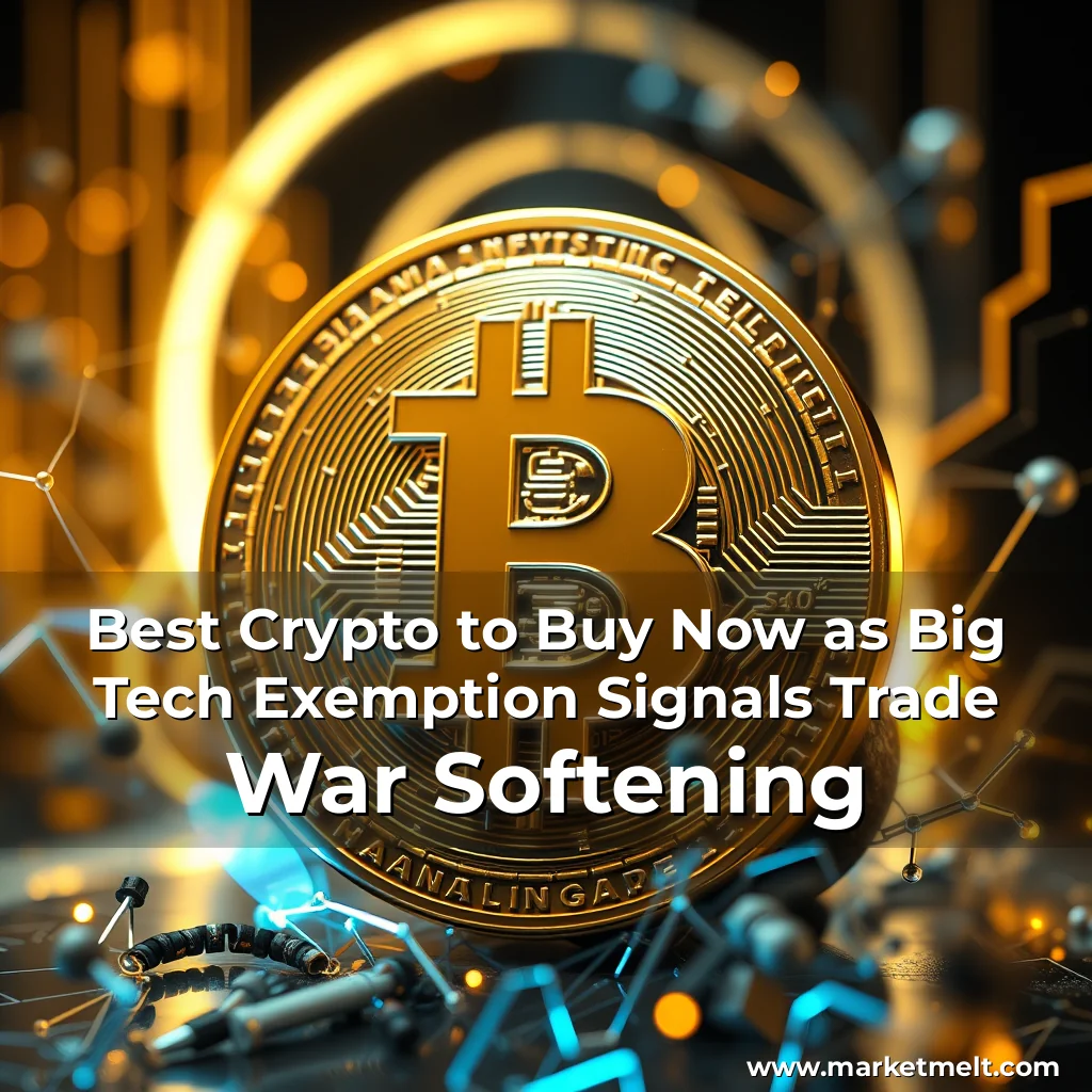You are currently viewing Best Crypto to Buy Now as Big Tech Exemption Signals Trade War Softening