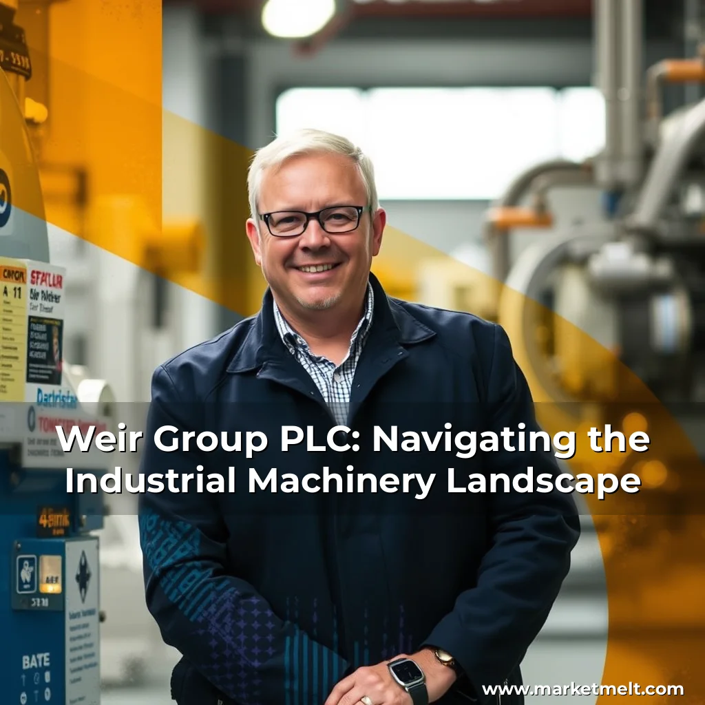 Read more about the article Weir Group PLC: Navigating the Industrial Machinery Landscape