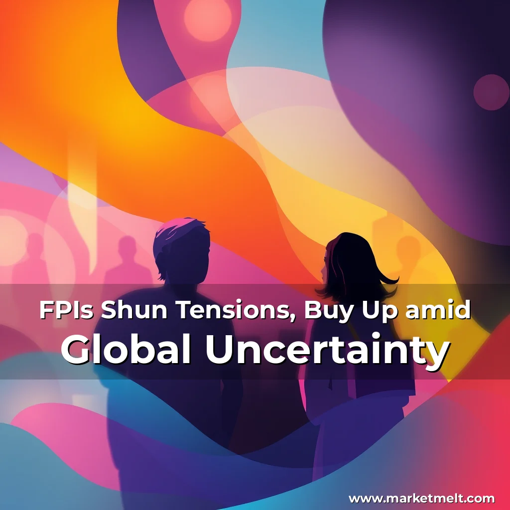 You are currently viewing FPIs Shun Tensions, Buy Up amid Global Uncertainty