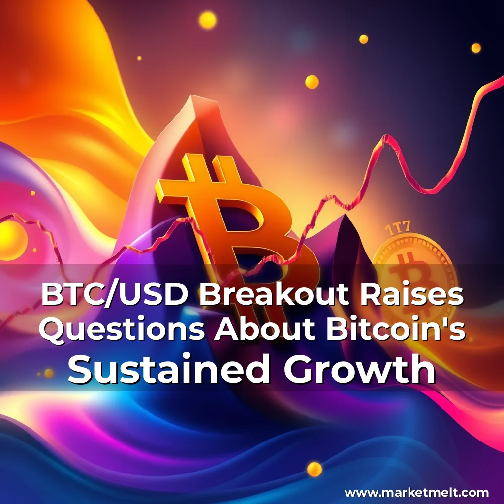 Read more about the article BTC/USD Breakout Raises Questions About Bitcoin’s Sustained Growth