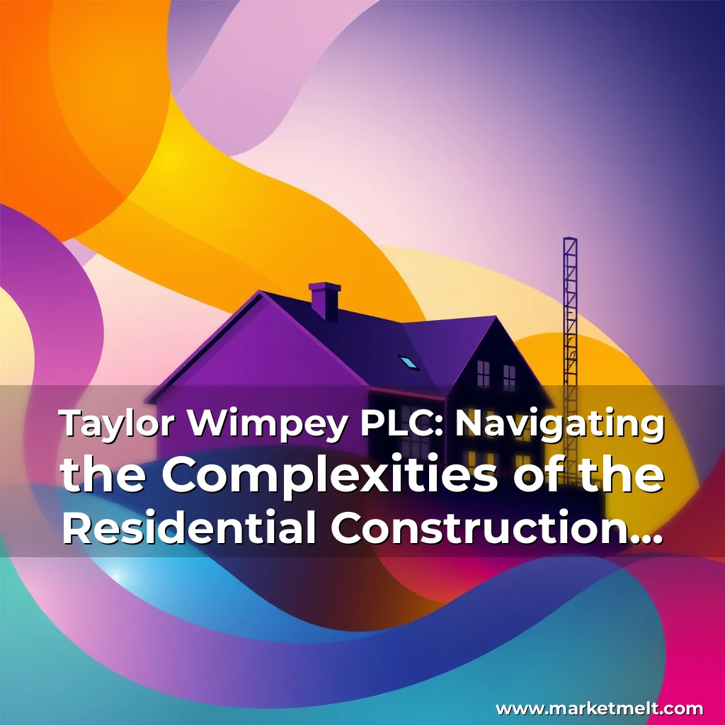 Read more about the article Taylor Wimpey PLC: Navigating the Complexities of the Residential Construction Industry