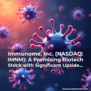 Read more about the article Immunome, Inc. (NASDAQ: IMNM): A Promising Biotech Stock with Significant Upside Potential