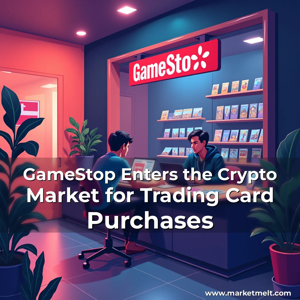 Read more about the article GameStop Enters the Crypto Market for Trading Card Purchases