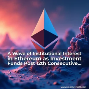 Read more about the article A Wave of Institutional Interest in Ethereum as Investment Funds Post 12th Consecutive Week of Inflows