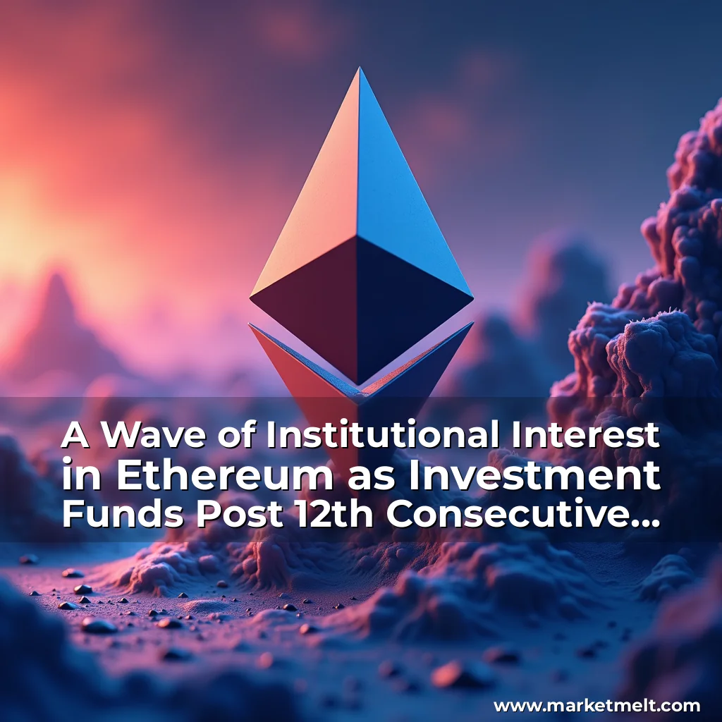 Read more about the article A Wave of Institutional Interest in Ethereum as Investment Funds Post 12th Consecutive Week of Inflows